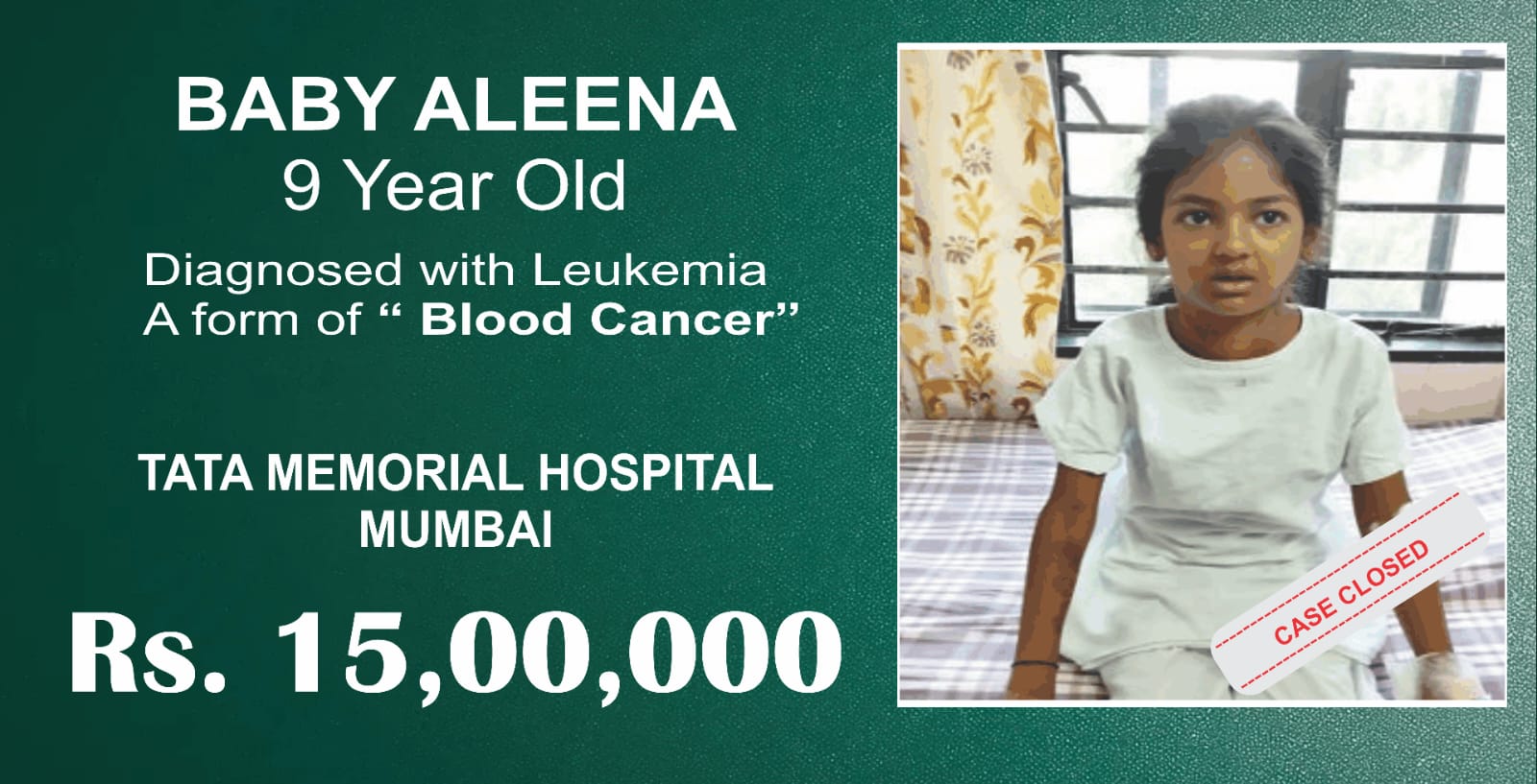 HELP TO BUILD A SECURE LIFE OF POOR CHILDREN (CASE CLOSED)