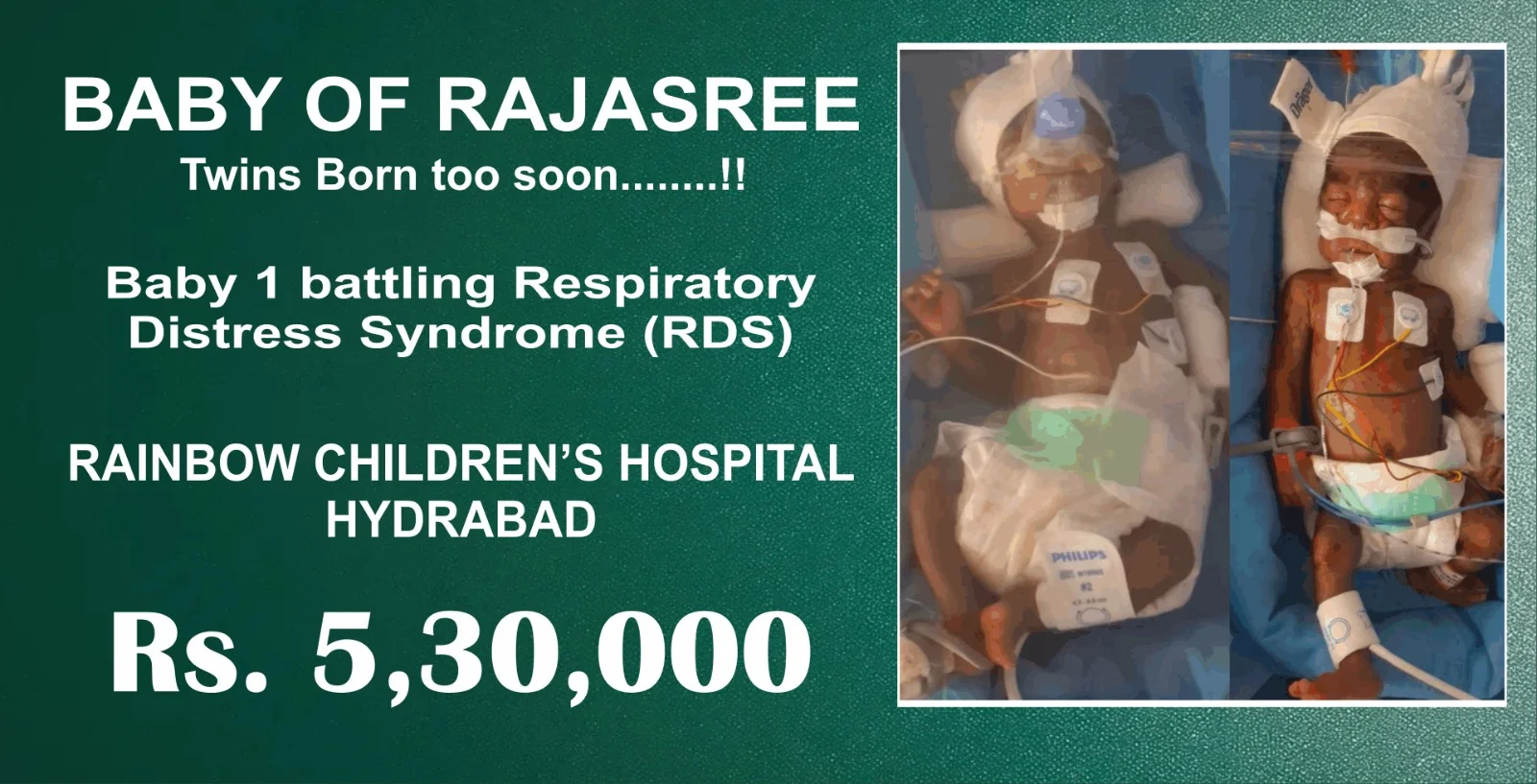 Emergency Appeal: Help This 700g Warrior Survive